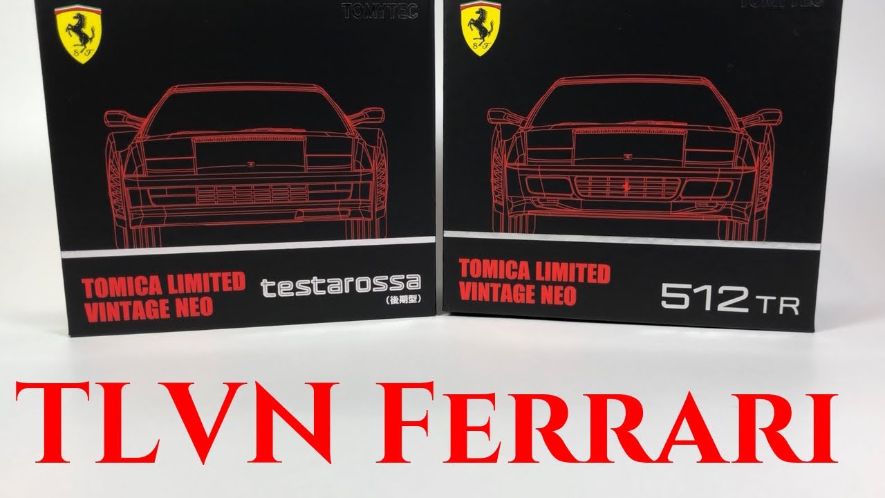 Tomica Limited Vintage Neo - Ferrari Testarossa/512TR