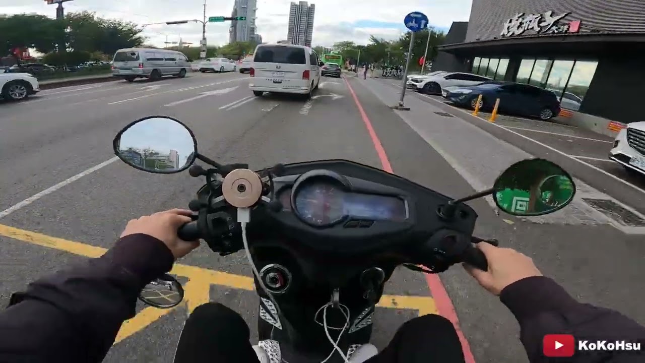 勁戰熱車日常#169 繞一下遠的 Urus, AMG GT 第一人稱騎車視角 Cygnus X Scooter Ride POV in Taiwan Street【KoKoHsu】