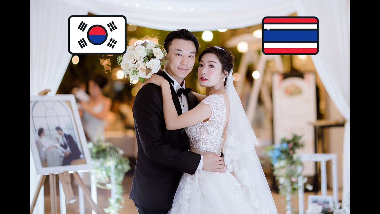 งานแต่งในสวนกับสามีเกาหลี🇰🇷 🇹🇭 | AJ Family