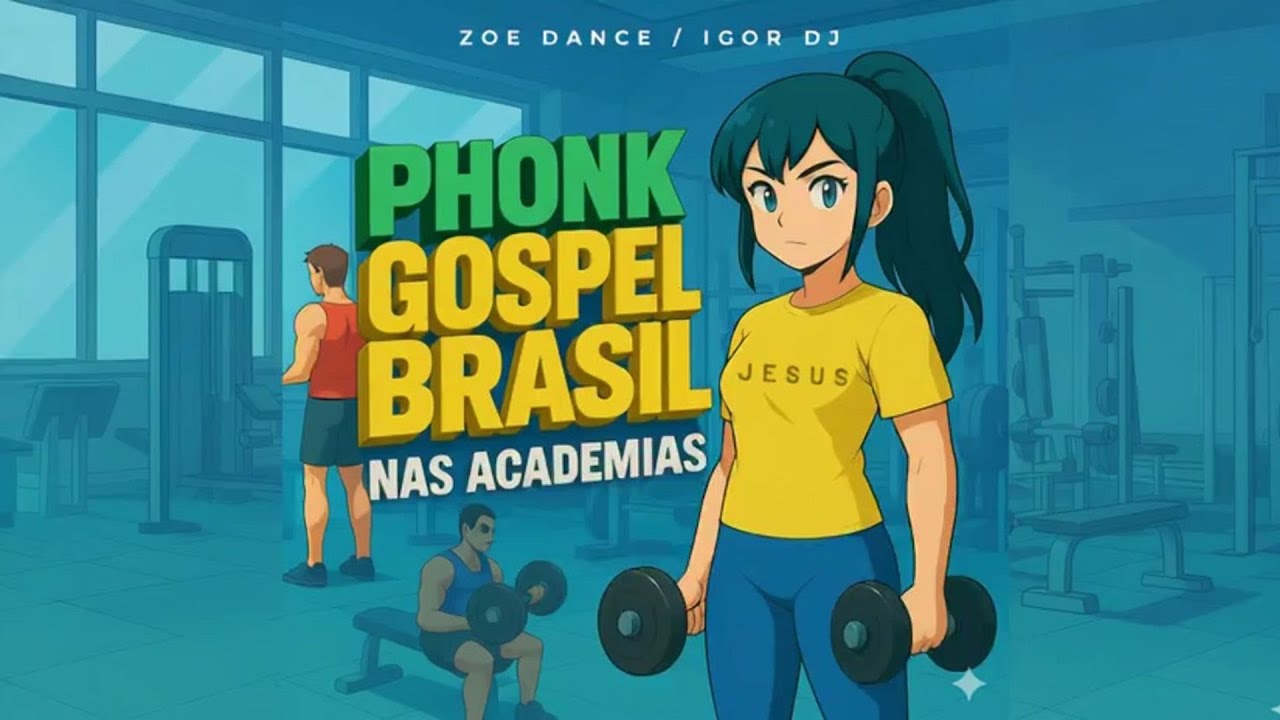 PHONK GOSPEL 2025 -  24 MINUTOS DIRETO -  #trendgospel  #danca #remixgospel 