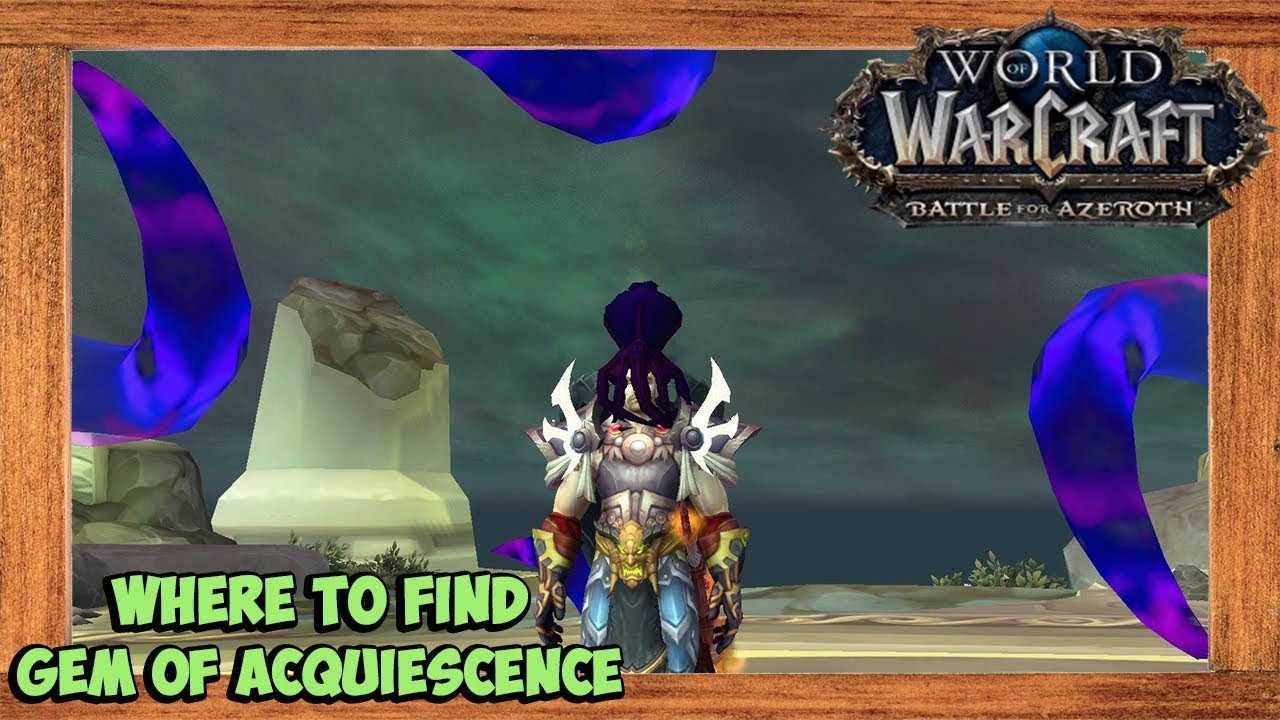 World of Warcraft Gem of Acquiescence Toy (Secret Battle for Azeroth toy)