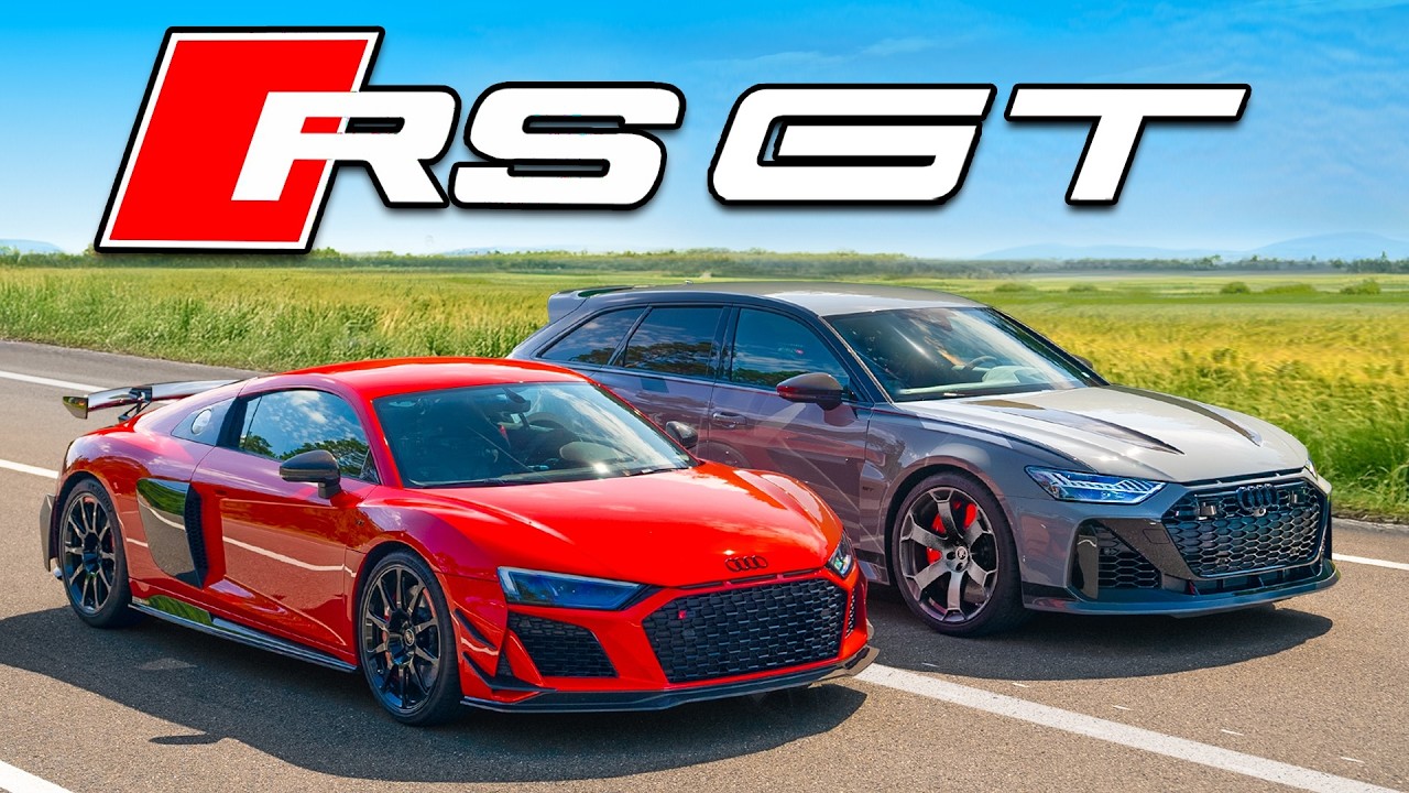 Nowe Audi RS6 GT v R8 GT: WYŚCIG
