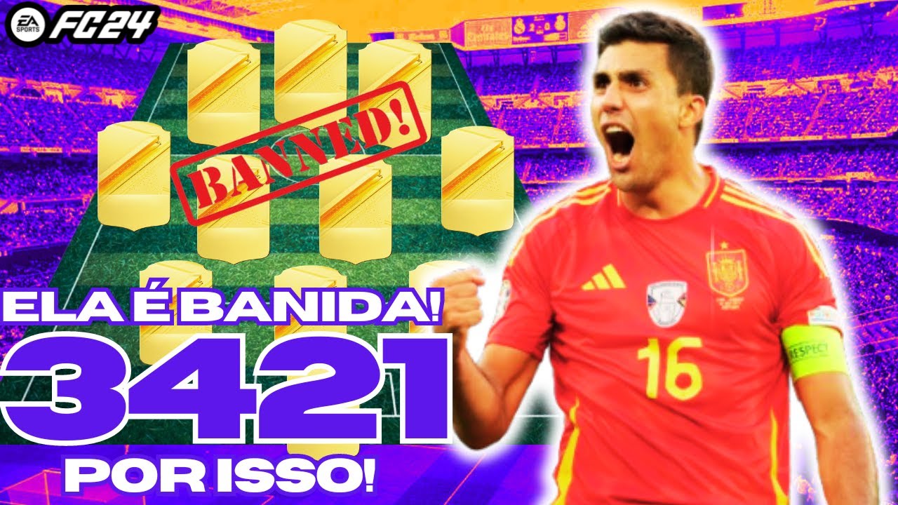 3421 BANIDA DO COMPETITIVO É A MAIS COMPLETA DO FC24 E EU VOU TE PROVAR!