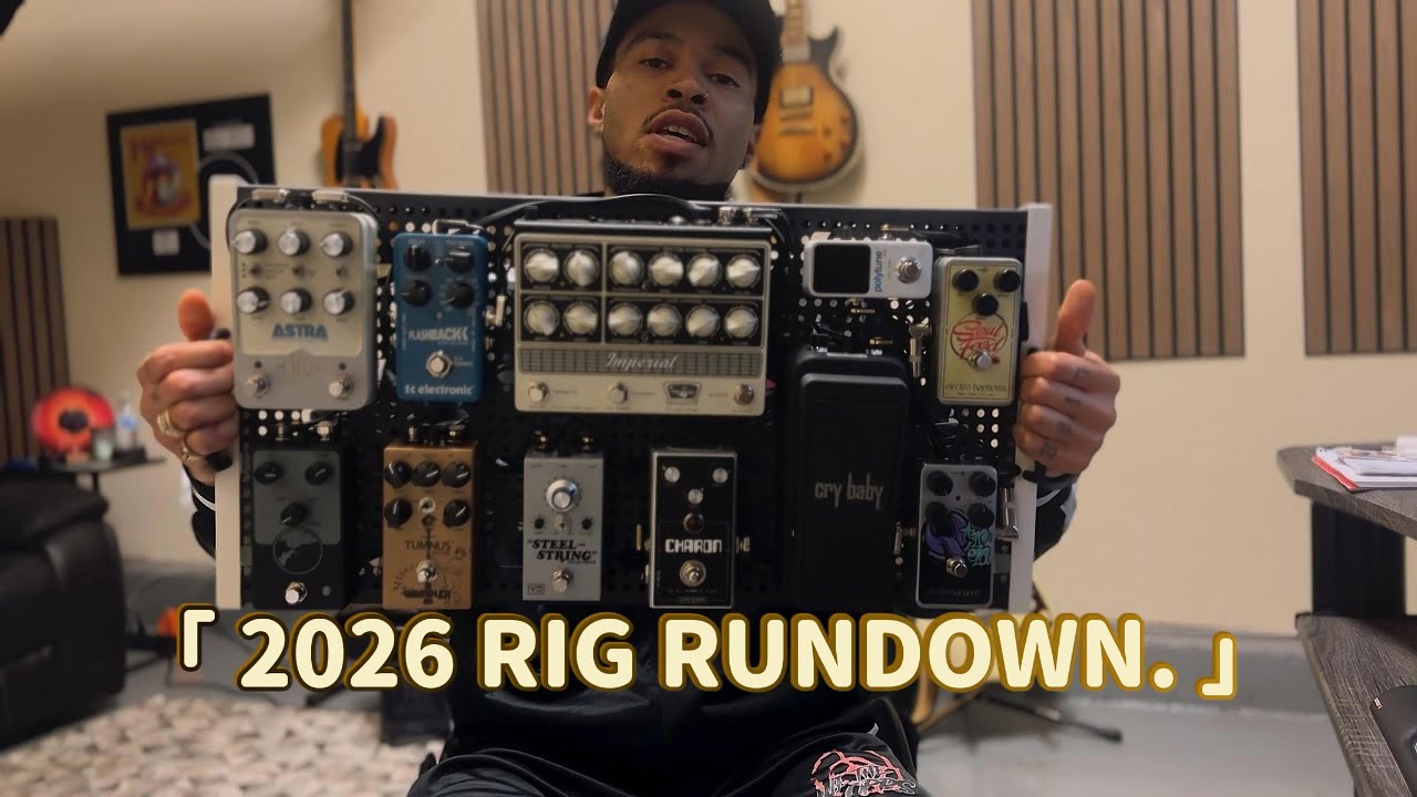 2026 Rig Rundown: My Guitar Setup from Bedroom to Live Stage