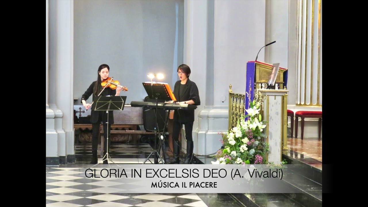 Gloria in excelsis Deo (A. Vivaldi) - Trío de Soprano, Violín y Órgano