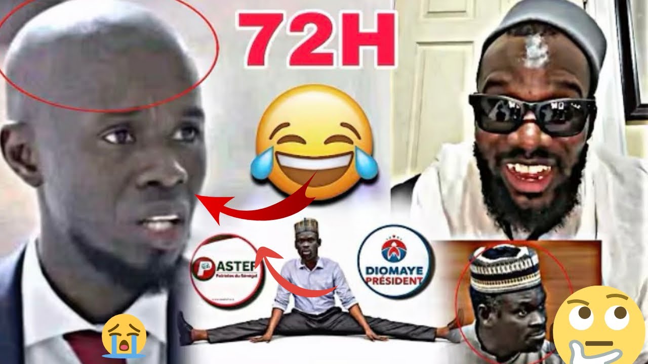 Wouy😅72H Pape Gueye Vs Diomaye ak Mr Tall boul tardé MDR Diomaye nèna Trump na 😱 