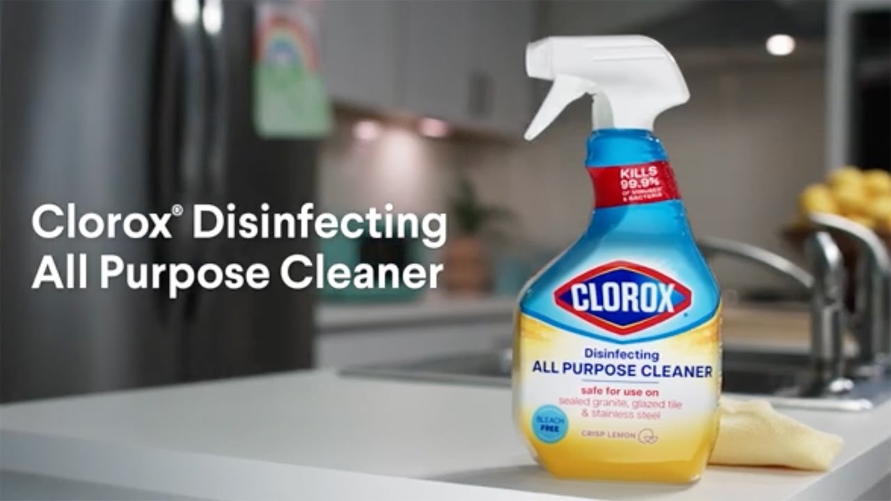 All-Purpose Clean: Clorox Disinfecting Cleaner for Every Surface