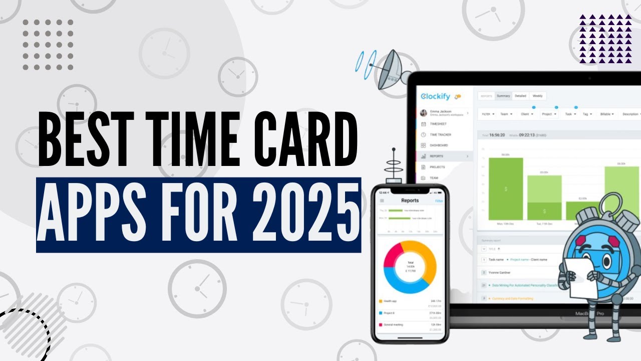 Best Time Card Apps for 2025 | Homebase, Clockify, Connecteam, BambooHR & Buddy Punch Review