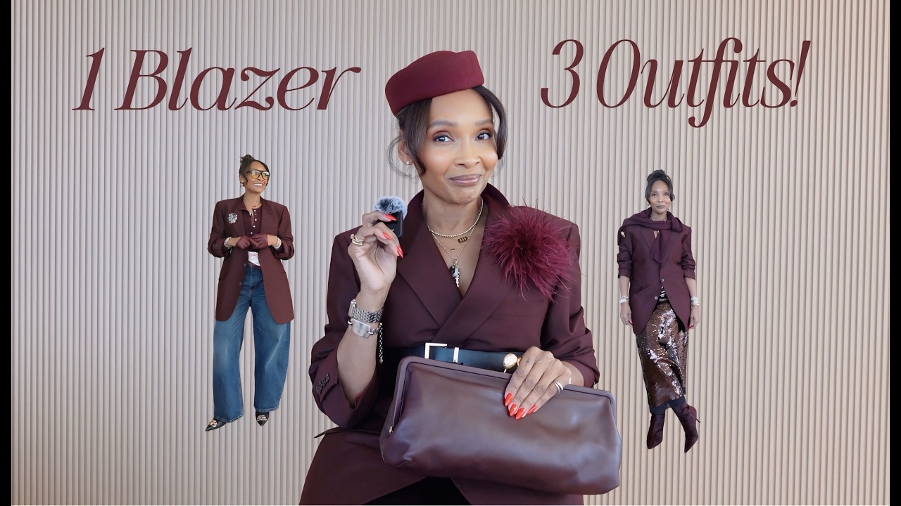 One Blazer, 3 Chic looks for Effortless Style!