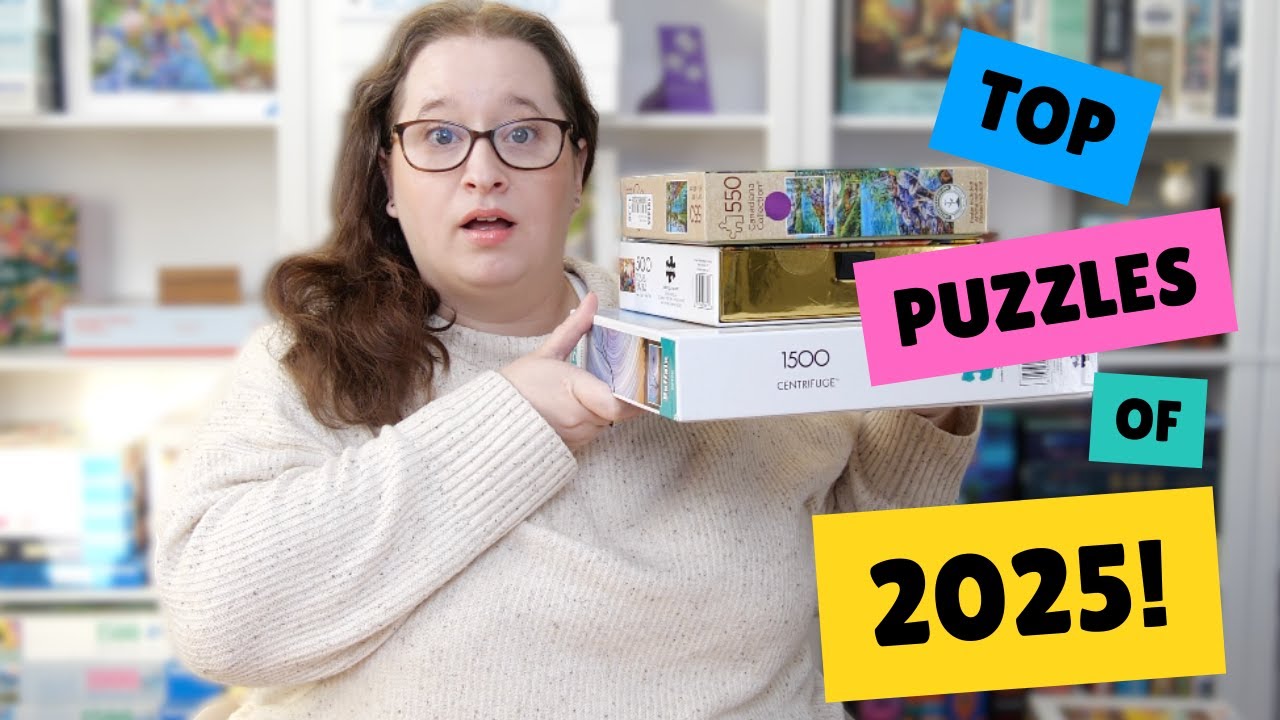 Мои любимые головоломки 2025 года | Топ-15 головоломок в рейтинге!