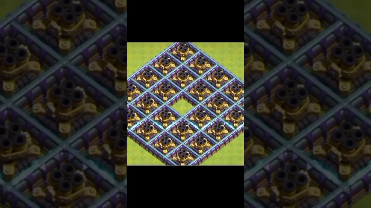 coc troops vs mortar base formation