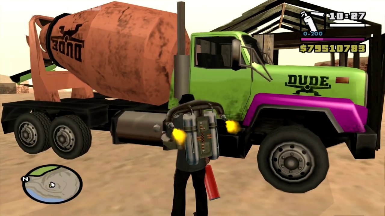 Rainbomizer - GTA San Andreas - Black Project - Airstrip mission 4 - video #2