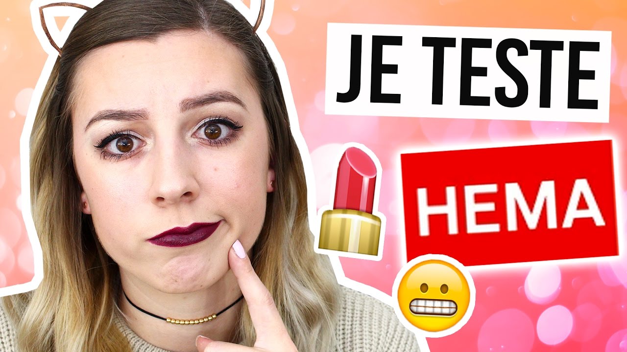 JE TESTE LE MAQUILLAGE HEMA -6 €