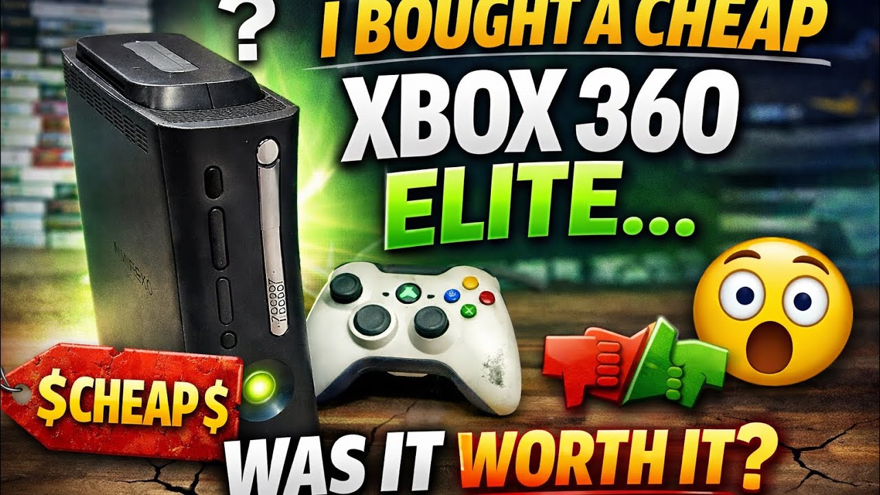 I Bought a Cheap Xbox 360 Elite… Was It Worth It?
