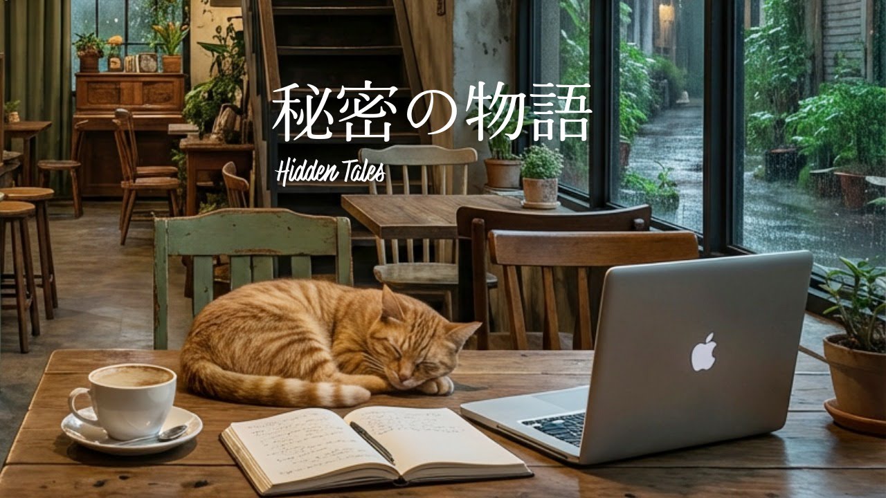 【猫とピアノBGM】猫と紡ぐ、秘密の物語。｜Hidden Tales – Relaxing Piano 🐈