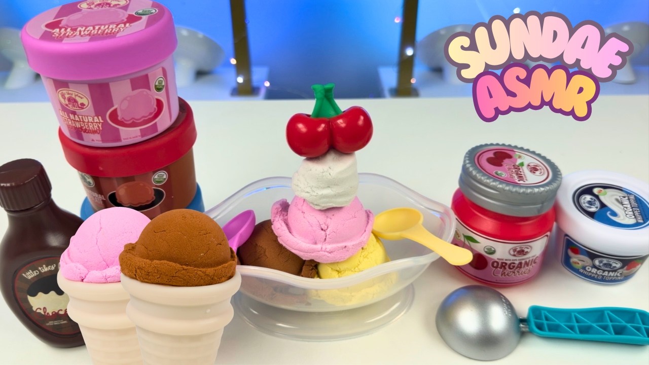 Toy ASMR 🍨 Creative Chef Ice Cream Sundae Unboxing!