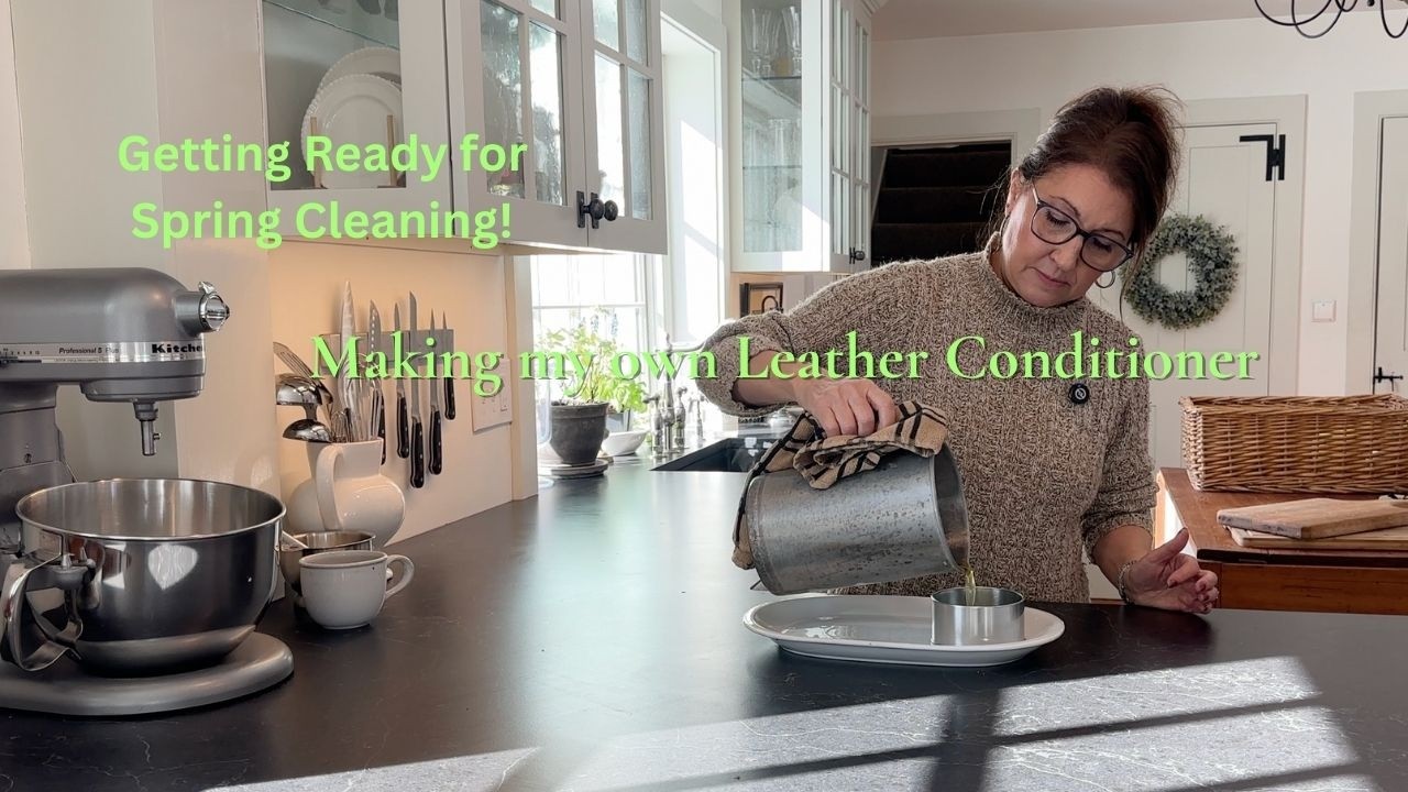 Does Natural Leather Conditioner work? Yes!  | Calm Projects at Home