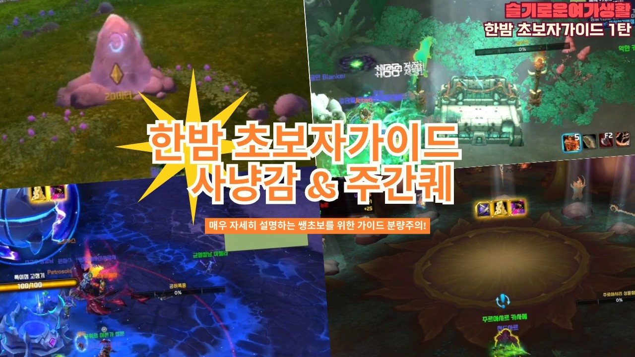 와우 한밤 사냥감 및 주간퀘 가이드 (초보자가이드 1탄)