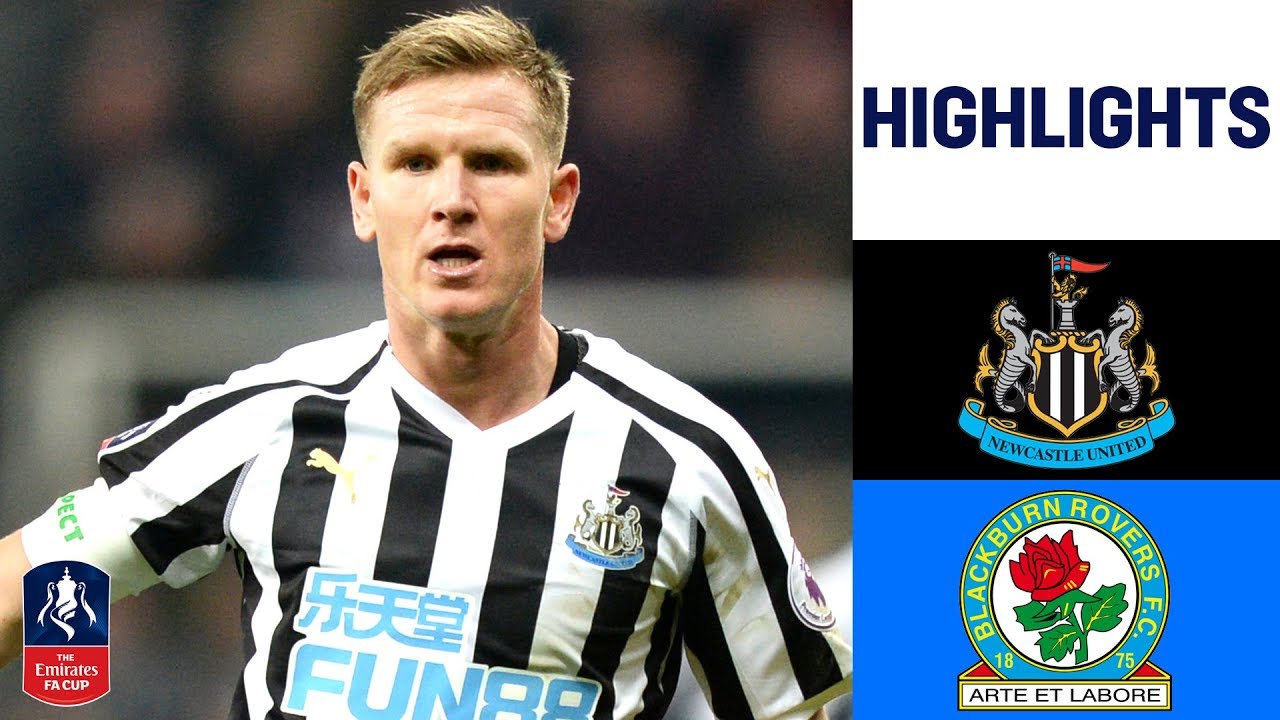 Matt Ritchie Penalty Earns Newcastle Replay | Newcastle 1-1 Blackburn | Emirates FA Cup 18/19