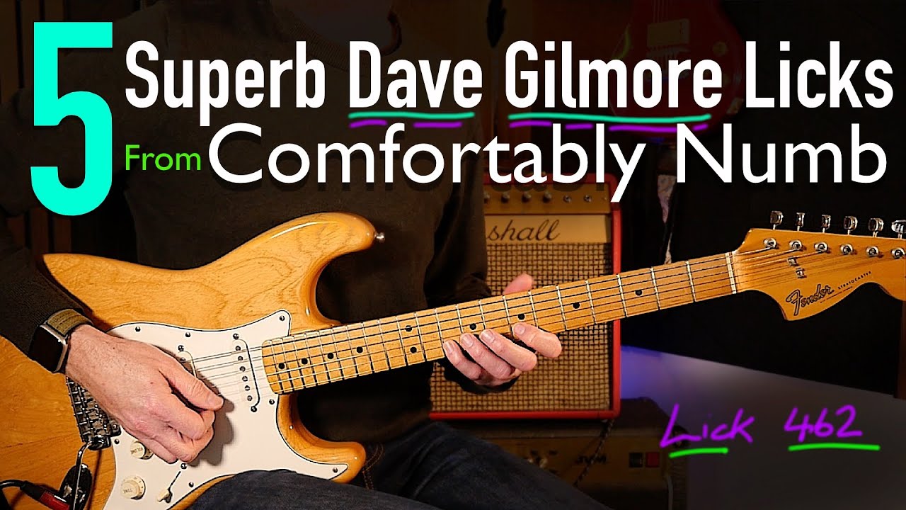 5 David Gilmour Licks You Need In Your Life - Lick Friday Week 462