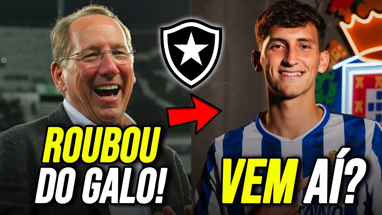 🚨ANSELMI PEDE E JOHN TEXTOR ATACA! O CHAPÉU NO ATLÉTICO-MG POR JOIA DO PORTO!