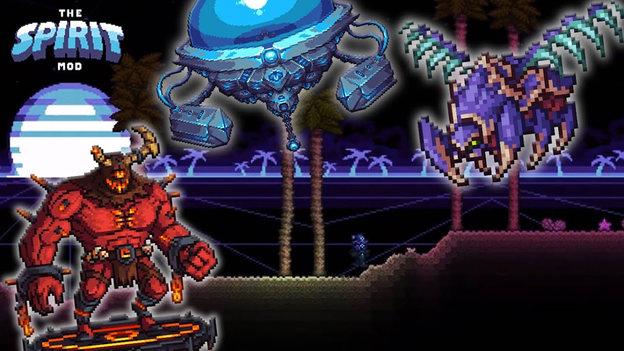 All the New things in Terraria Spirit Mod 1.4.2 Update #shorts