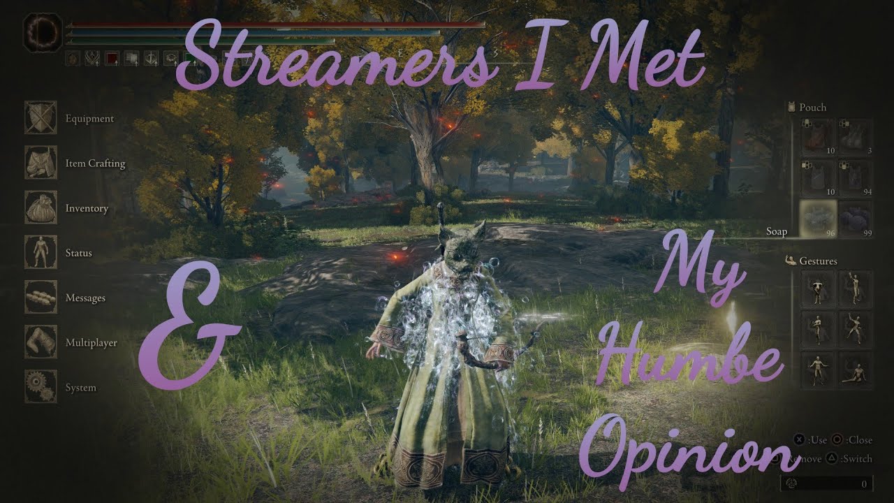 ELDEN RING, Streamers I Met, inc. @DSArtorias , @Jeenine , @Steelovsky ,  @Aardvarcado e.a. 🎭