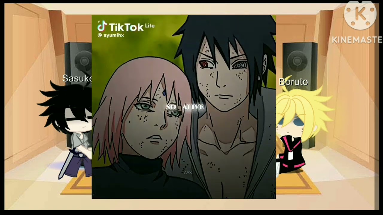//boruto e Sasuke reagindo Sasusaku 💙💗e Sasuboru💙💛// pedido do meu netinho @Borutouchiha766