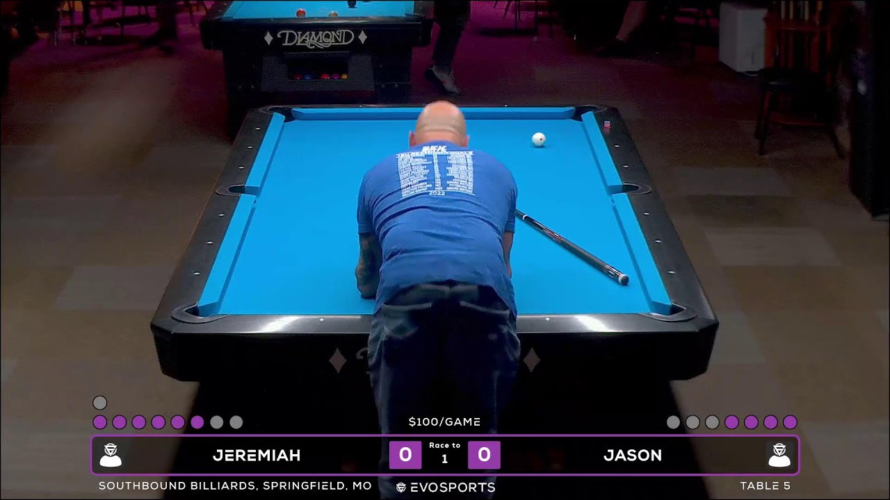 JEREMIAH vs JASON - SOUTHBOUND BILLIARDS - TABLE 5 | EvoSports