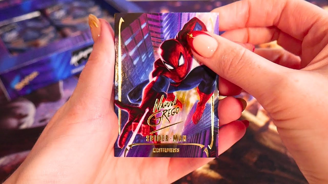 Biggest Hit of our Life from the New Marvel Masterpieces Nahuel Grego Box Break!