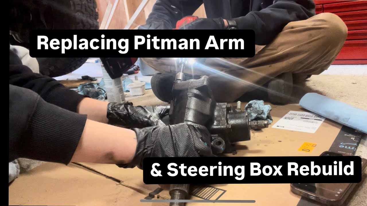 1988 Toyota Pickup Pitman Arm Replacement and Steering Box Rebuild