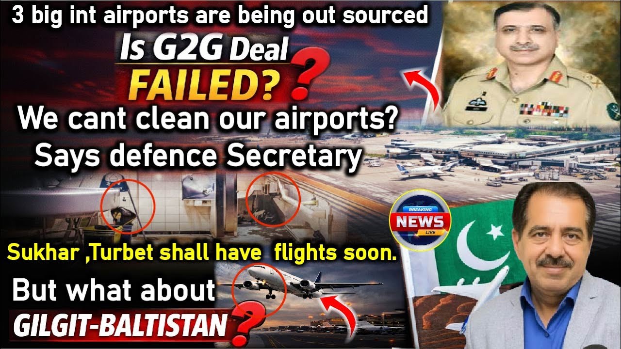 3 big int airports are being out sourced 2. Is G2G deal failed?Sukhar ,Turbet shall have  flights