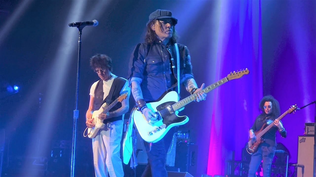 Jeff Beck and Johnny Depp - Live  |  Venus in Furs - Count Basie Theater,  Red Bank NJ  10/10/22