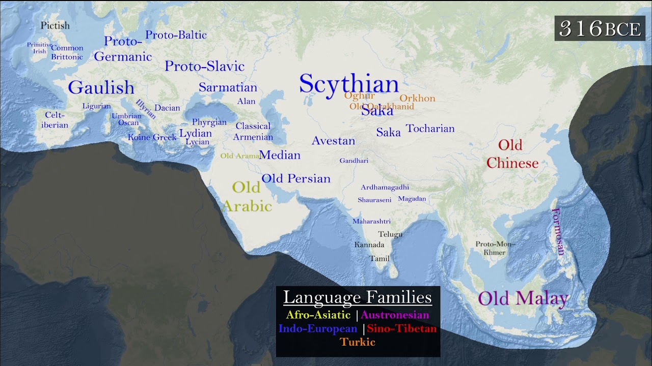 The Spread of Language in Eurasia [pt. 1]