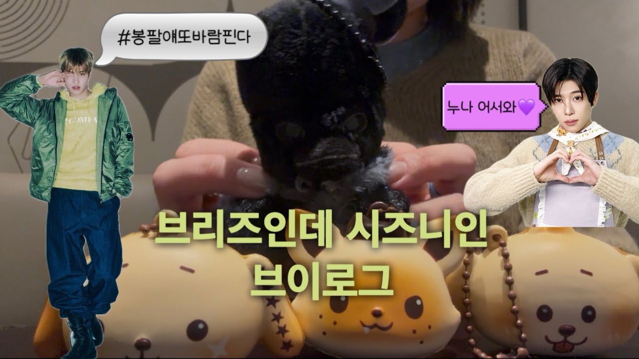 [덕질브이로그] 시즈니라 위시베이커리 방문했고🥐 브리즈라 CP컴퍼니 다녀왔다💂🏻‍♀️ | 시즈니브이로그 | 브리즈브이로그