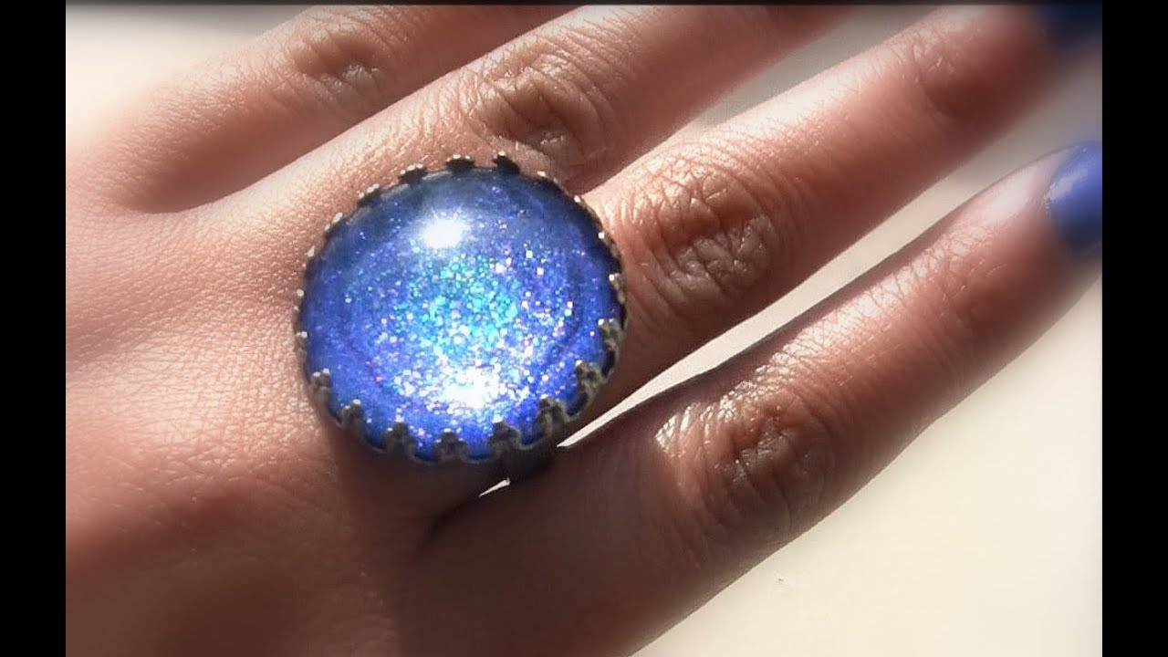DIY IDEAS: Glass Rings with Nail Polish | Simple & Easy Tutorial