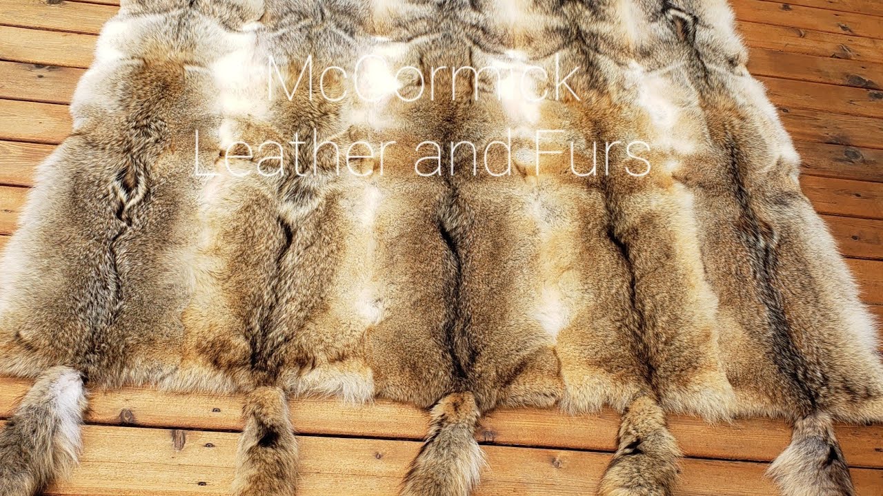 Coyote Fur  Blanket, How to make  Part 1