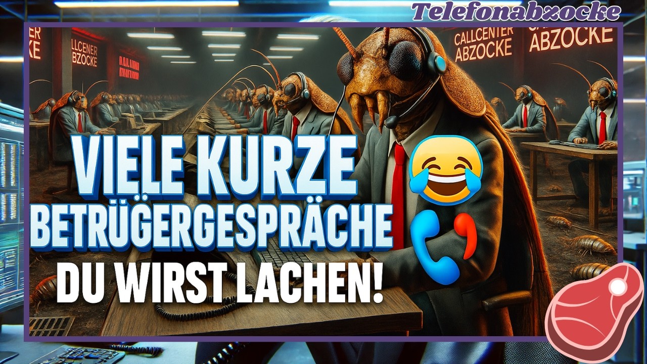 Callcenter Scamanruf - Extrem kurze Anrufe, aber maximale Betrugs-Fails 🤯📞🔥