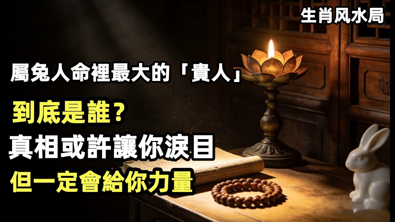 屬兔人命裡最大的「貴人」到底是誰？真相或許讓你淚目，但一定會給你力量