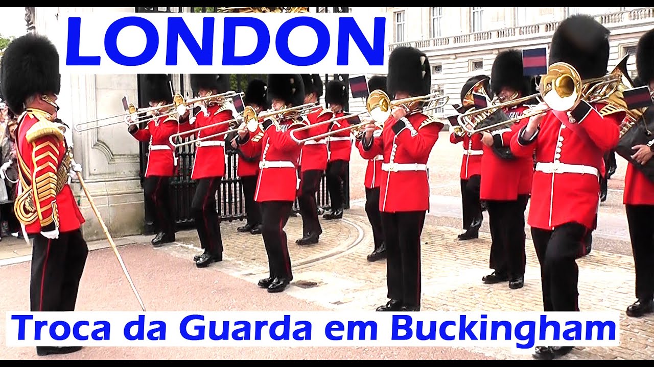 LONDRES: Troca da Guarda no Palácio de Buckingham / LONDON: Buckingham Palace Change Of Guard