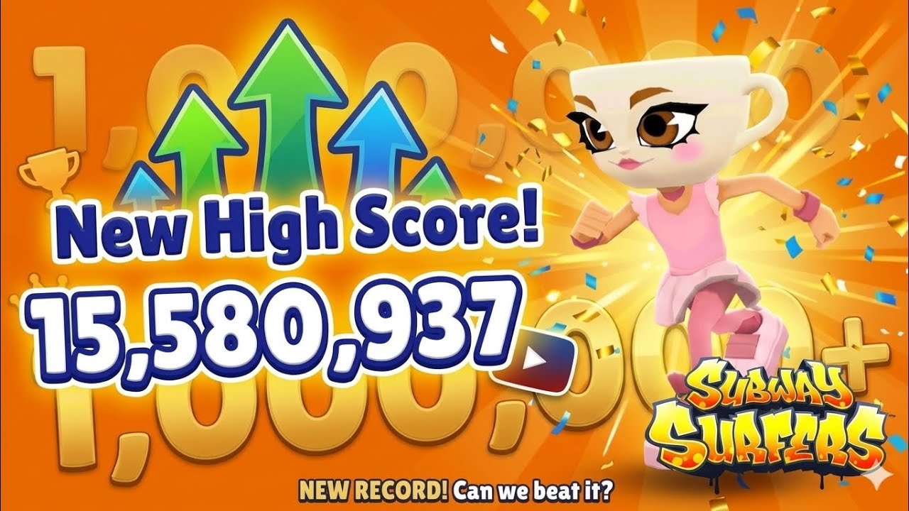 I FINALLY Broke 15 MILLION! 🏆 | Subway Surfers New High Score | This Character is UNSTOPPABLE 🔥 15M+
