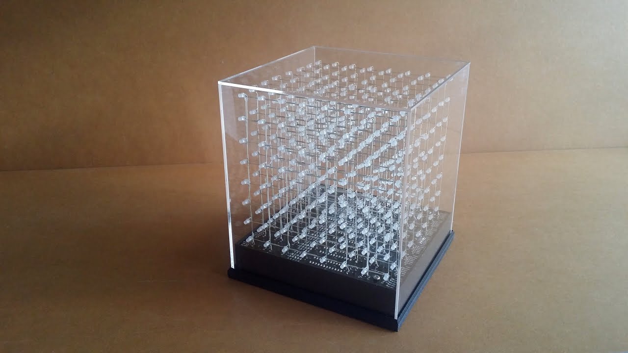 jolliCube - 8x8x8 LED Cube Assembly Part 2