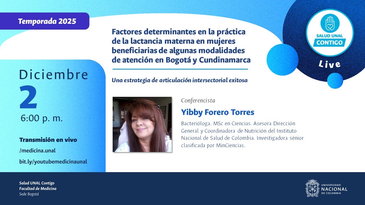 SUC Live: Conferencia Factores determinantes en la práctica de la lactancia materna