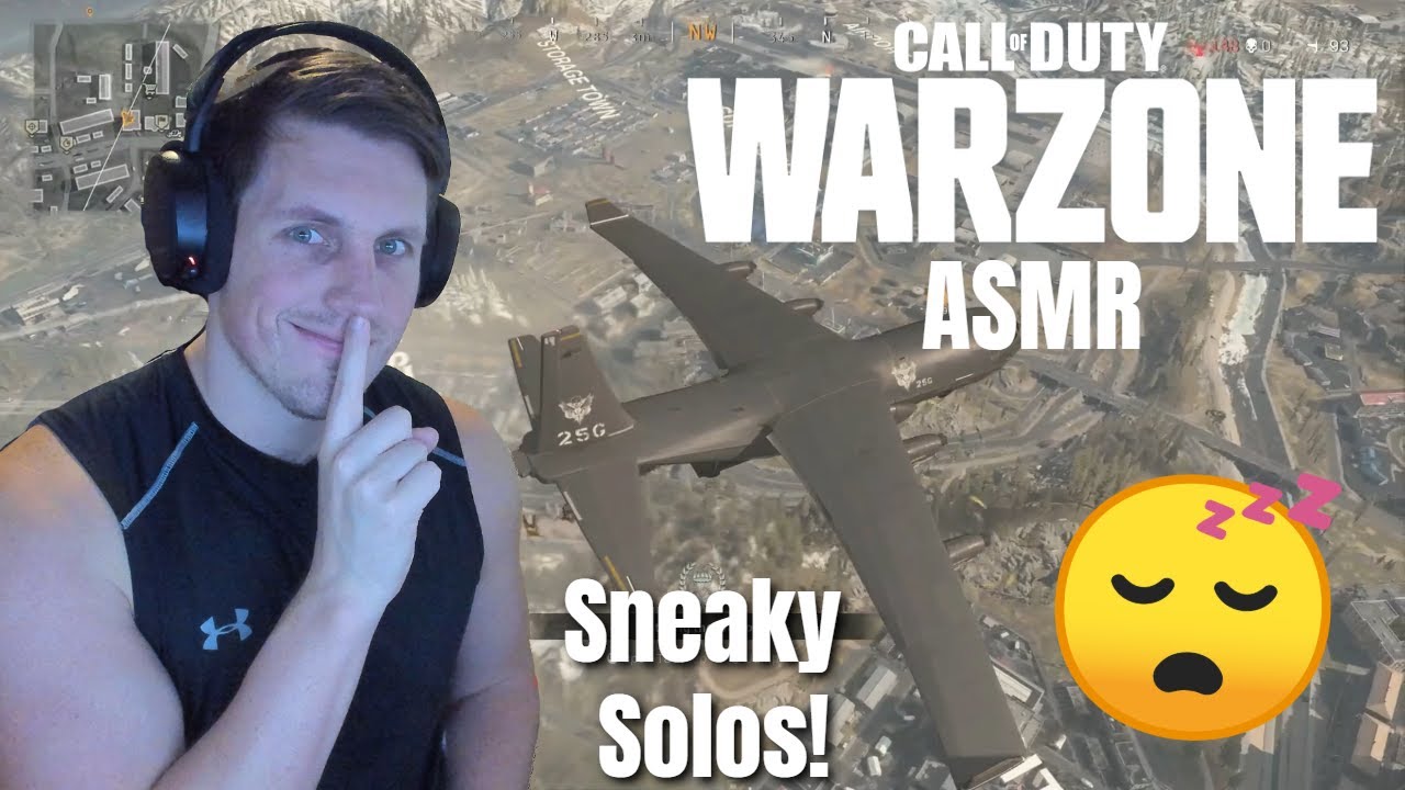 ASMR Gaming Warzone: Хитрые соло и чистые звуки контроллера!