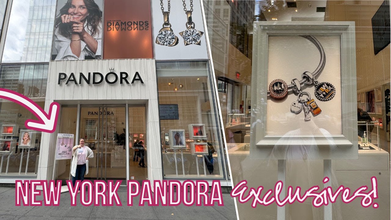 Trip to the New York City Pandora Store (Exclusive Travel Charms!)