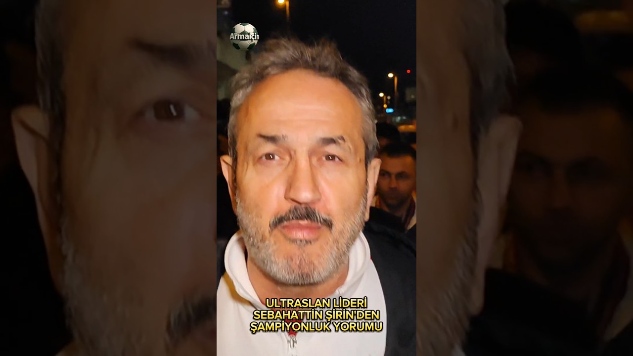 Sebahattin Şirin'den Şampiyonluk Yorumu #galatasaray #fenerbah&ccedil;e #kesfet #spor #reels #video