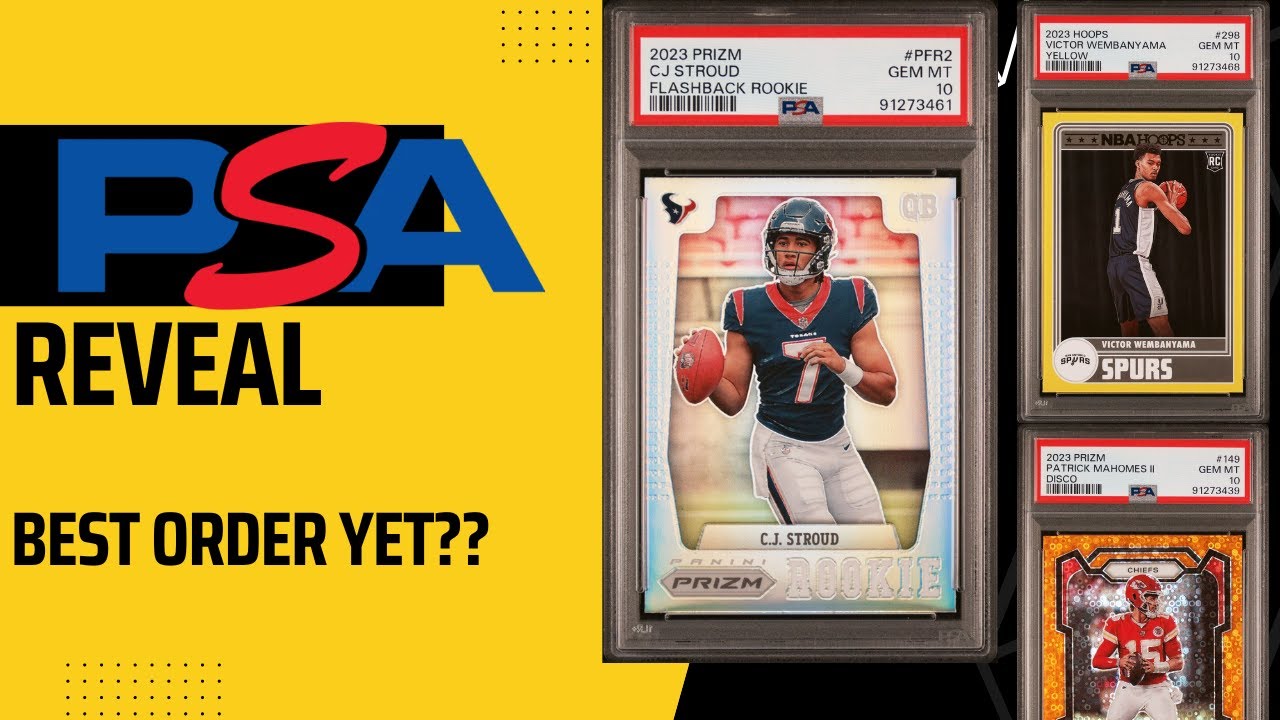 Don't Miss This PSA Reveal! Tips for Grading Sports Cards in 2024