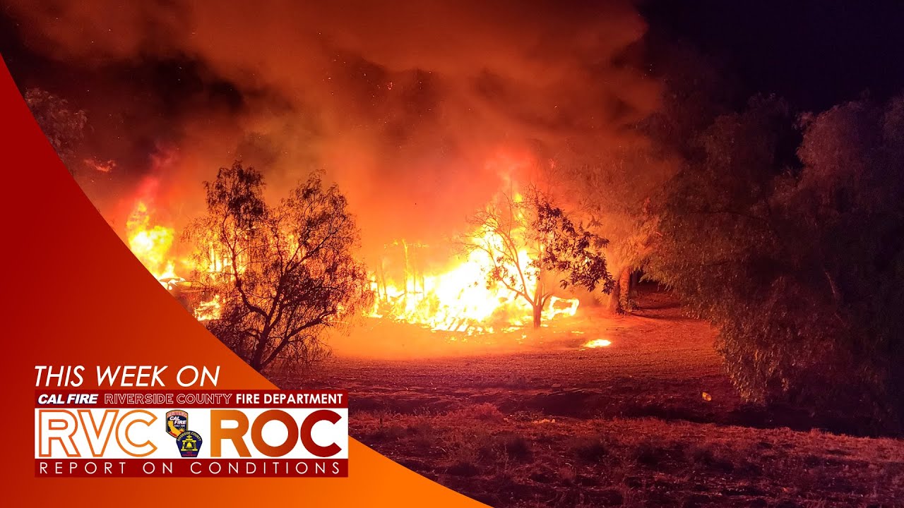 Vegetation Fire in Thermal // Report on Conditions // June 8, 2022