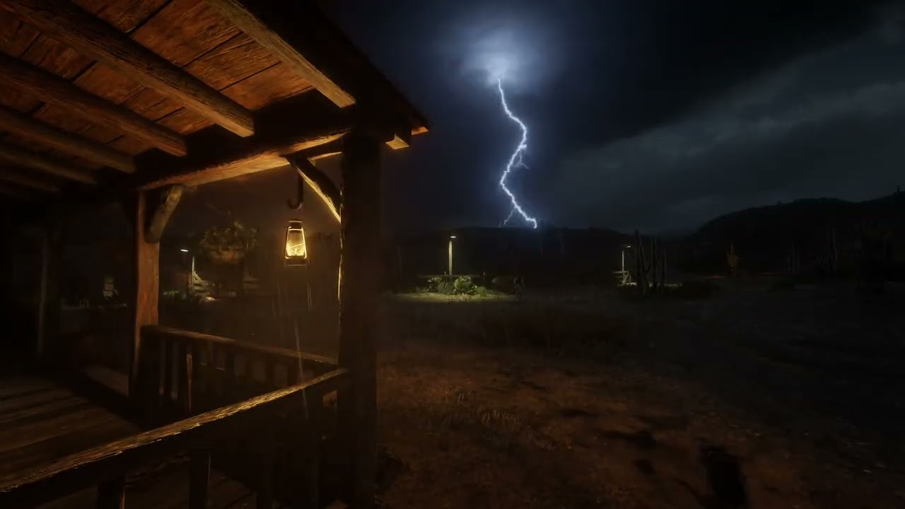 Instant Sleep with Powerful Torrential Rain on Tin Roof 🌧️ Real Heavy Rain Sounds