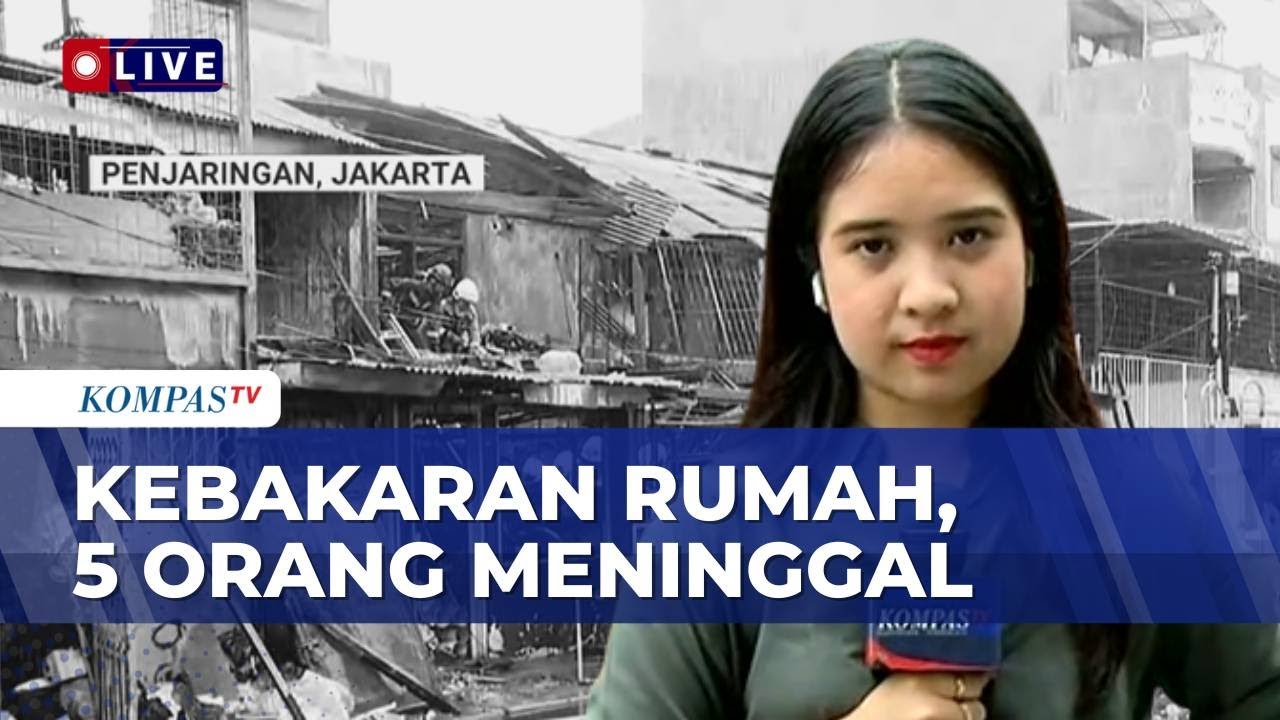 Kebakaran Rumah, 1 Keluarga di Penjaringan  Meninggal | KOMPAS SIANG